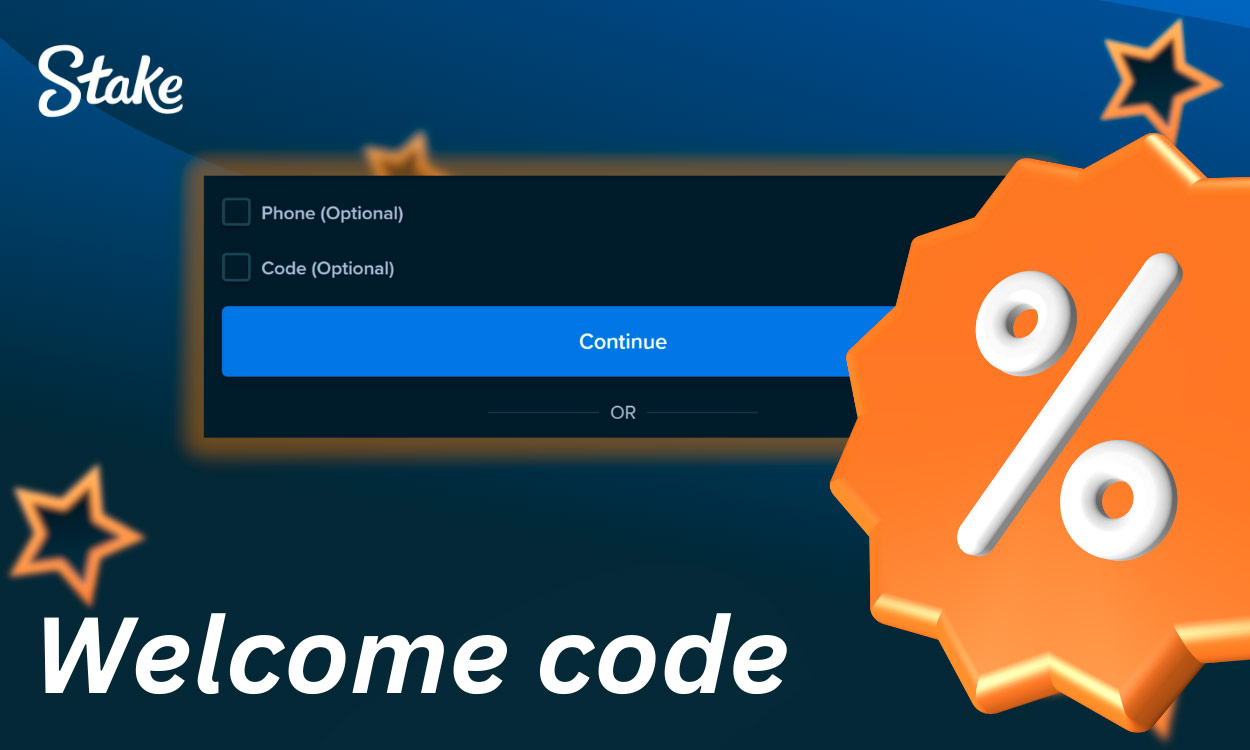 Stake welcome offer code