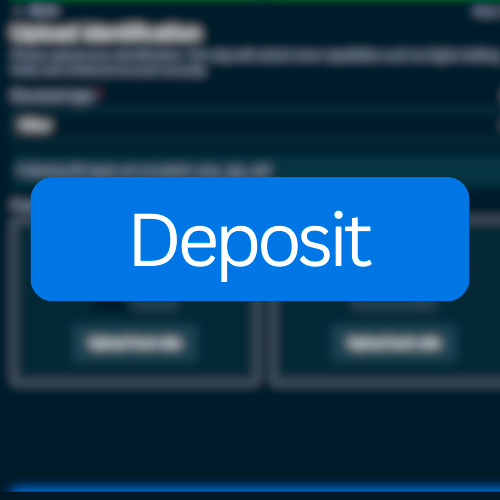 Make your first deposit at Stake